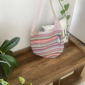 The Sak Multicolor Crochet Shoulder Bag